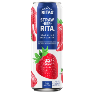 Ritas Straw-Ber-Rita (Single/25 oz Can)
