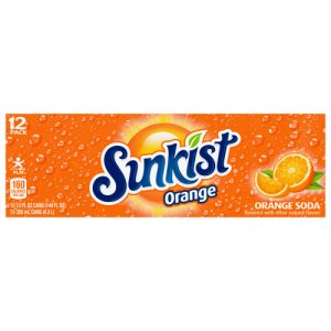Sunkist Orange Soda 12- Cans (12 Pack/12 fl oz)