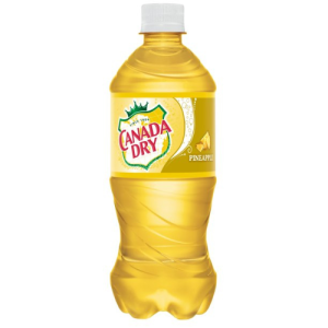 Canada Dry Pineapple Soda (Single/20 oz)
