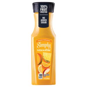 Simply Smoothies Mango Pineapple Juice 100 Bottle (11.5 fl oz)