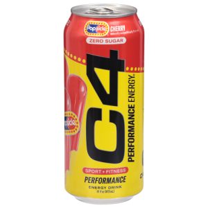 C4 Performance Cherry Popsicle Energy Drink can (16 fl oz)