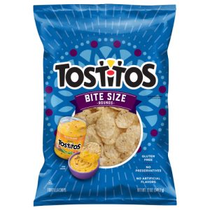 Tostitos Bite Size Salsa Con Queso Tortilla Chips (12 oz)