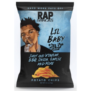 Rap Snacks Lil Baby All in Flavor Potato Chips (Single/2.5 oz)