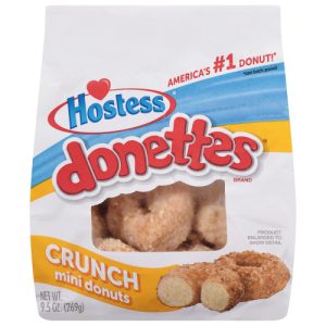 HOSTESS Crunch DONETTES Bag Sweet Coconut Crunch, (9.5 oz)