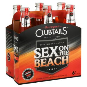 Clubtails Sex on the Beach Malt Beverage 6 - Bottles (11.2 fl oz)