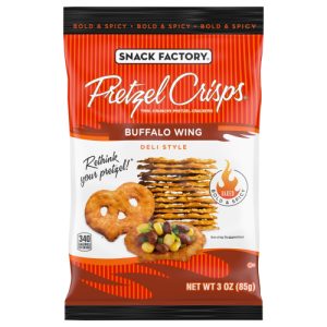 Snack Factory Deli Style Buffalo Wing Pretzel Crisps (3 oz)