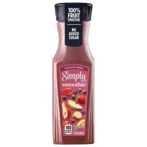 Simply Smoothies Orchard Berry Juice 100 Bottle (11.5 fl oz)