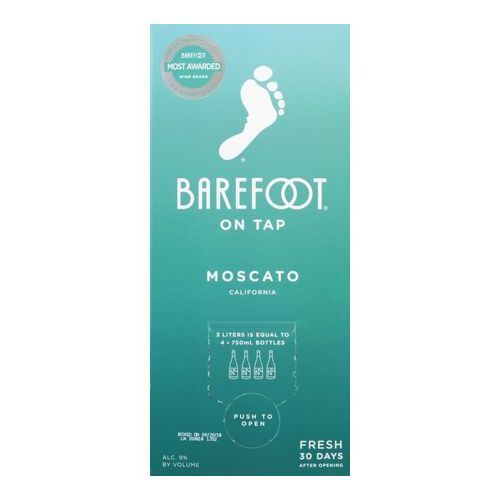 NV Barefoot On Tap Moscato None (Box/3.00 LT)
