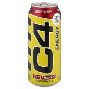 C4 Energy Midnight Cherry Performance Energy Drink (16 fl oz)
