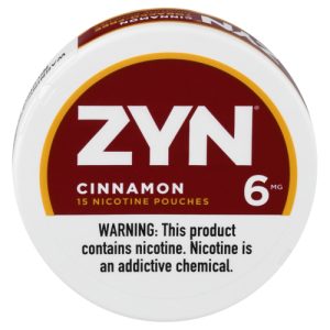 Zyn 6 mg Cinnamon Nicotine Pouches (15 ea)