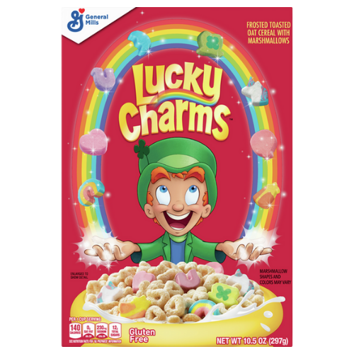 Cereal Lucky Charms (Single/10.5oz)