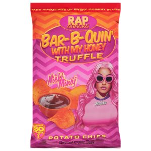 Rap Snacks Nicki Minaj Bar-B-Quin with My Honey Truffle Potato Chips (Single/2.5 oz)