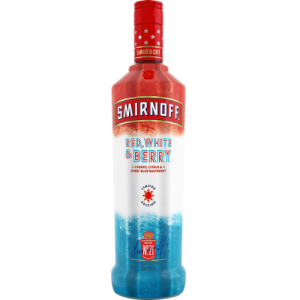 Smirnoff Red, White and Berry Vodka  (Single/750ml)