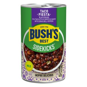 Bush's Best® Sidekicks™ Taco Fiesta Black Beans . Can (15.1 oz)