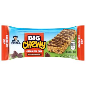 Quaker Big Chewy Granola Bar Chocolate Chip (1.48 Oz)