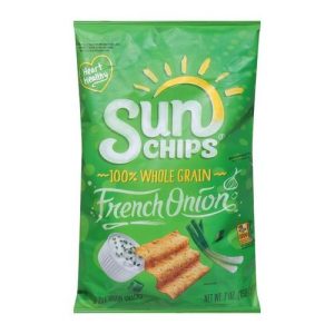 Sun Chips Flavored Whole Grain Snacks French Onion (Single/7.00 OZ Foil Bag)