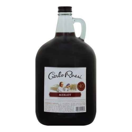 NV Carlo Rossi Merlot None (Glass Bottle/4.00 LT)