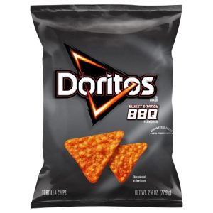 Doritos Tortilla Chips Sweet & Tangy BBQ Flavored 2 (3/4 Oz)