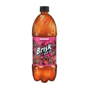 Lipton Brisk Iced Tea Raspberry (Single/1.05 QT Plastic Bottle)