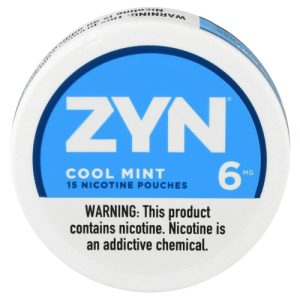 Zyn 6 mg Cool Mint Nicotine Pouches (15 ea)