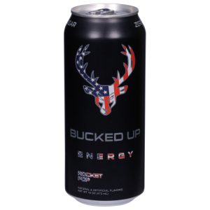 Bucked Up Rocket Pop Blue Raspberry/Lime/Cherry Energy Drink (16 oz)