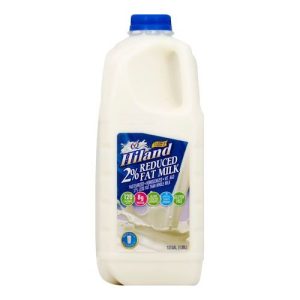Hiland 2% Reduced Fat Milk  (Single/0.50 GAL Plastic Jug)