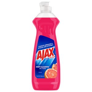 Ajax Ultra Liquid Dish Soap Grapefruit Scent Deep Cleaning Action, . Bottle (12.4 Oz)