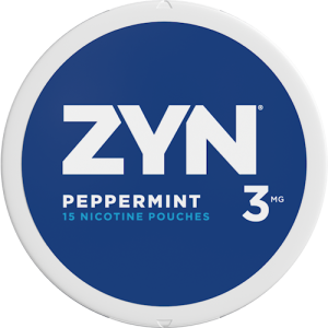Zyn 3mg Peppermint Nicotine Pouche (Single/15 Pouches)