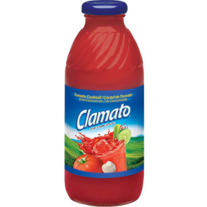 Clamato Tomato Cocktail (Single/32 oz Bottle)