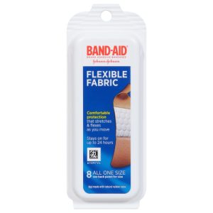 Band-Aid Flexible Fabric Adhesive Bandages (8 ea)