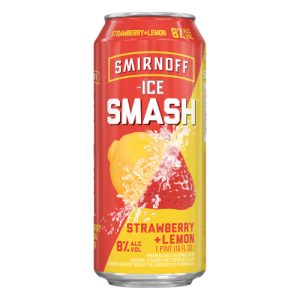 Smirnoff Ice Smash Strawberry + Lemon Beer (16 oz)