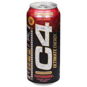 C4 Ultimate Energy Berry Powerbomb Energy Drink (16 fl oz)