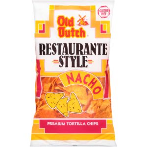 Old Dutch® Restaurante Style Nacho Premium Tortilla Chips . Bag (13 oz)