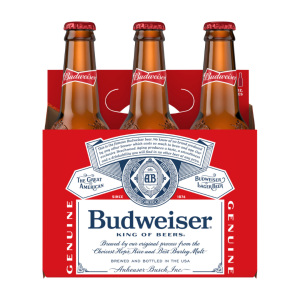 Budweiser Aluminum Bottle (6 Pack/16 FL OZ Aluminum Bottle)
