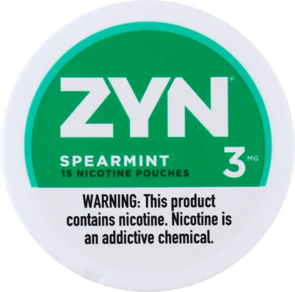 Zyn 6 mg Spearmint Nicotine Pouches (5 ea)