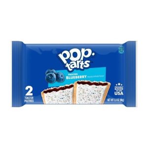 Kellogg's Pop Tarts Toaster Pastries Frosted Blueberry (Single/3.67 OZ Foil Bag)