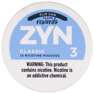 Zyn 3 mg Classic Nicotine Pouches (15 ea)