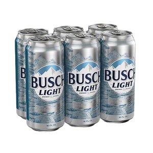 Busch Light Can (6 Pack/16 FL OZ Can)
