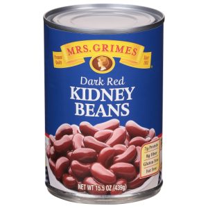 Mrs Grimes Dark Red Kidney Beans (15.5 oz)