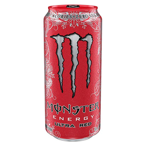 Monster Energy Ultra Red (Single/16 oz Can)