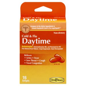 Lil Drug Store Non-Drowsy Daytime Softgels Cold & Flu (16 ea)