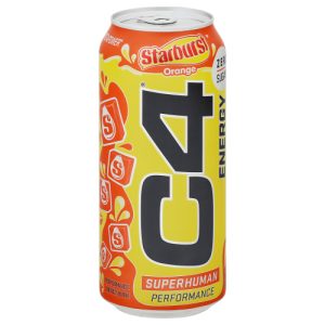 C4 Starburst Superhuman Performance Orange Energy Drink (16 fl oz)