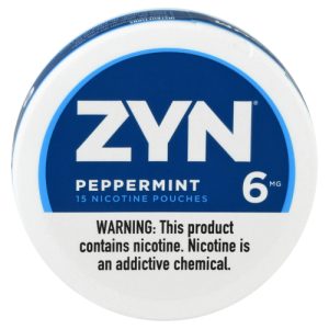 Zyn 6 mg Peppermint Nicotine Pouches (Single/15 pouches)