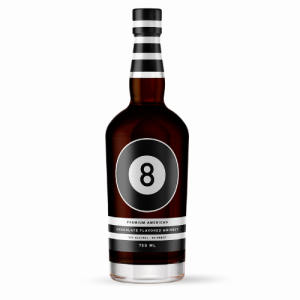 8 Ball Chocolate Flavored Whiskey (Single/750 mL)