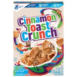 Original Cinnamon Toast Crunch Breakfast Cereal Cereal Box (12 OZ)