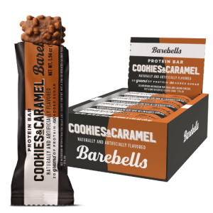 Barebells Cookies & Caramel Protein Bar (Single/1.94 oz)