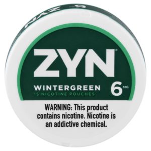 Zyn 6 mg Wintergreen Nicotine Pouches (15 ea)