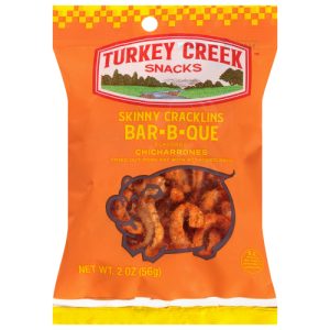 Turkey Creek Skinny Crackllins Bar-B-Que Flavored Chicharrones (2 oz)