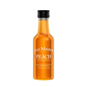 Paul Masson Peach Grande Amber Brandy (Single/50.00 ML Glass Bottle)
