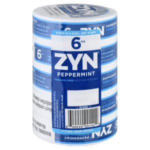 Zyn 6 mg Peppermint Nicotine Pouches (5 ea)
